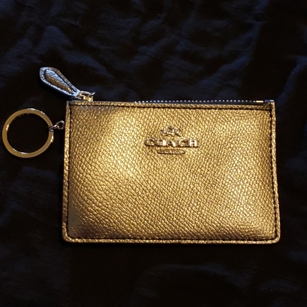 Coach Zip ID case